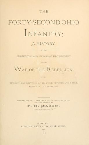 The Forty-second Ohio infantry