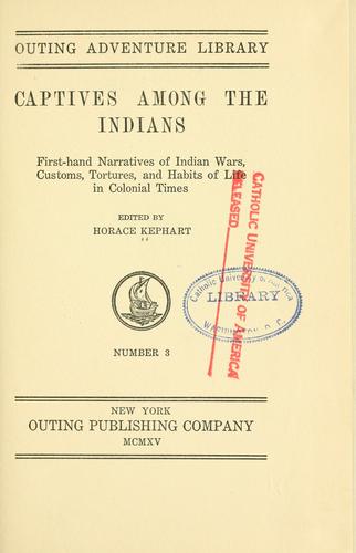 Captives among the Indians