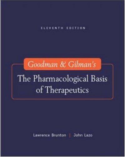 Goodman & Gilman's the pharmacological basis of therapeutics