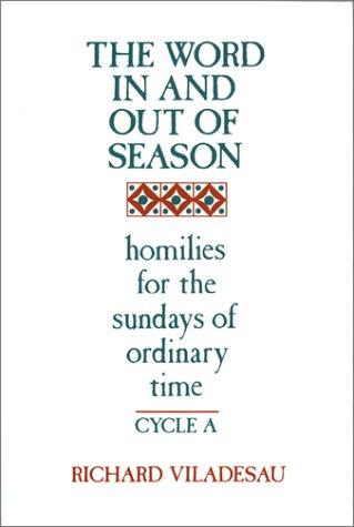 Homi lies for the Sundays of ordinary time, cycle A