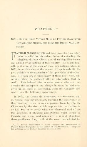 [Relation of the voyages, discoveries, and death, of Father James Marquette, and the subsequent voyages of Father Claudius Allouez