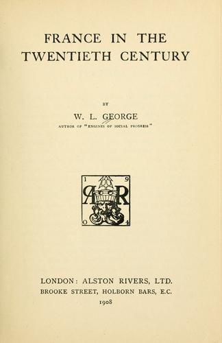 France in the twentieth century