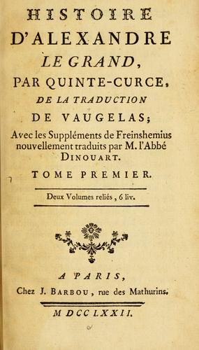 Histoire d'Alexandre le Grand
