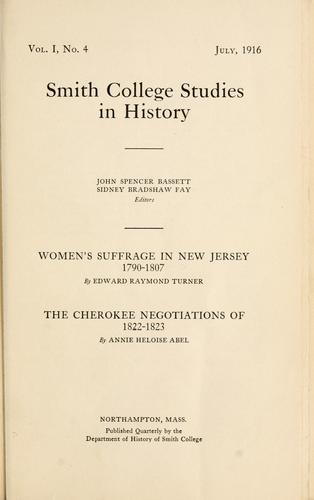 Women's suffrage in New Jersey, 1790-1807