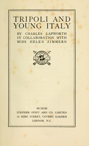 Tripoli and young Italy