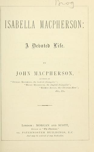 Isabella Macpherson