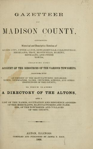 Gazetteer of Madison County