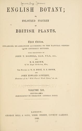 English botany, or, Coloured figures of British plants