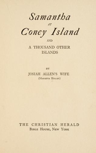 Samantha at Coney Island and a thousand other islands