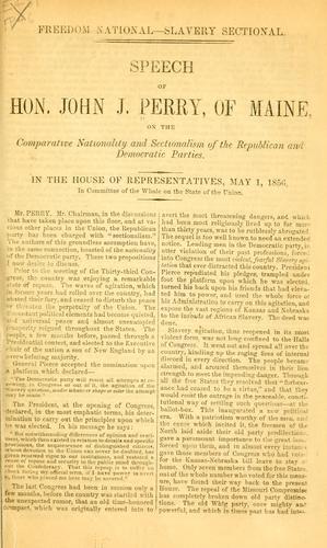 Freedom national--slavery sectional