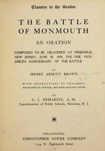 Battle of Monmouth