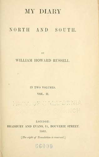 My diary North and South