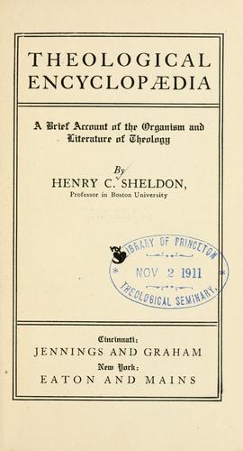 Theological encyclopaedia