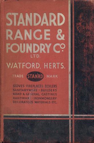 Standard Range & Foundry Co. Ltd., Wholesale Builders Merchants    [Illustrated Catalogue ]