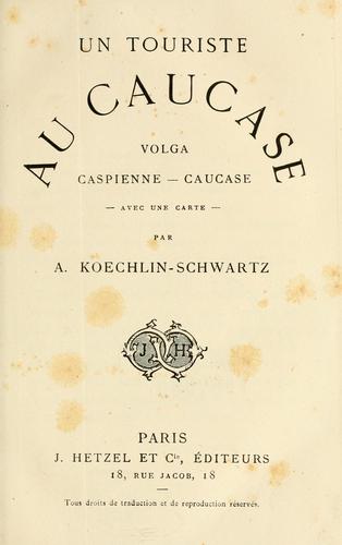 Un touriste au Caucase
