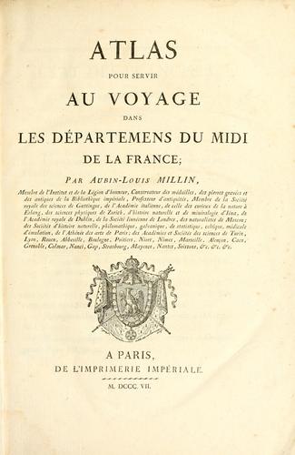 Voyage dans les départemens du Midi de la France