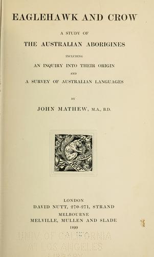 Eaglehawk and crow