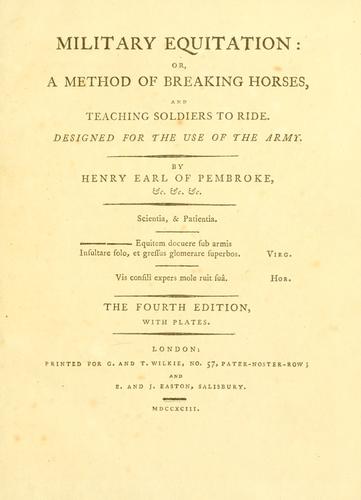 Military equitation