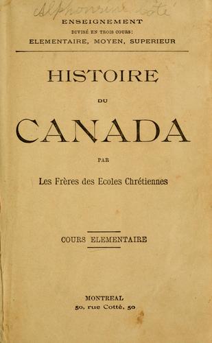 Histoire du Canada