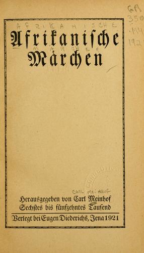 Afrikanische Märchen