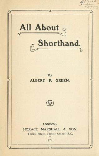 All about shorthand