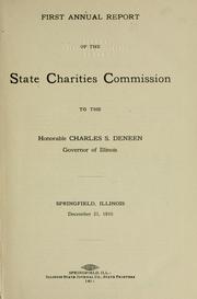Annual report of the State Charities Commission