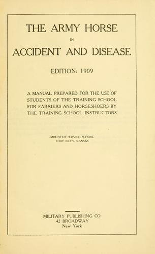 The army horse in accident and disease