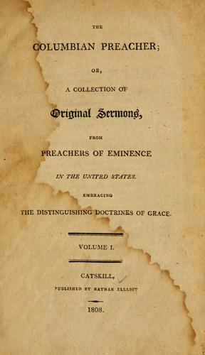 The Columbian preacher