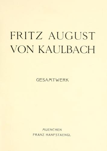 Fritz August von Kaulbach