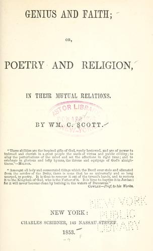 Genius and faith