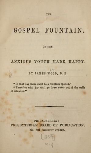 The gospel fountain or, The anxious youth made happy