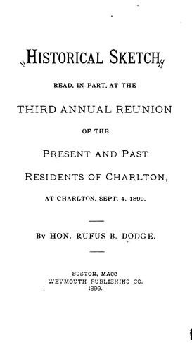 Historical sketch