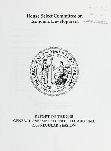 House Select Committee on Economic Development