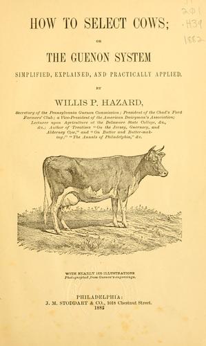 How to select cows