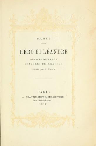 Héro et Léandre