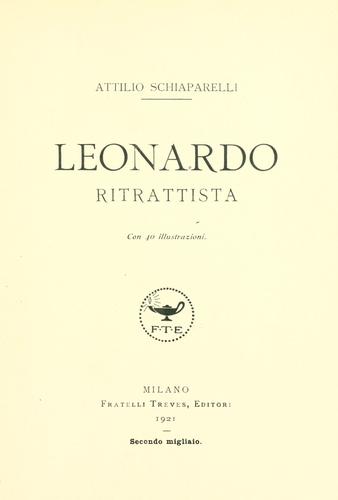 Leonardo ritrattista