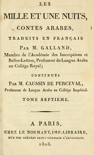 Les mille et une nuits