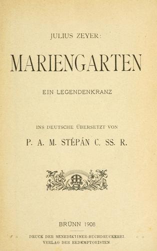 Mariengarten