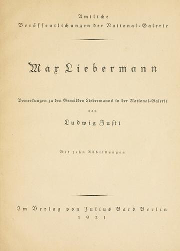 Max Liebermann