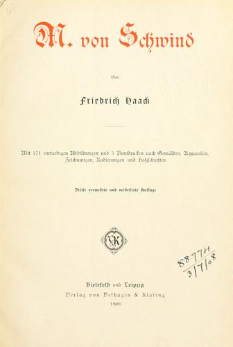 M. von Schwind