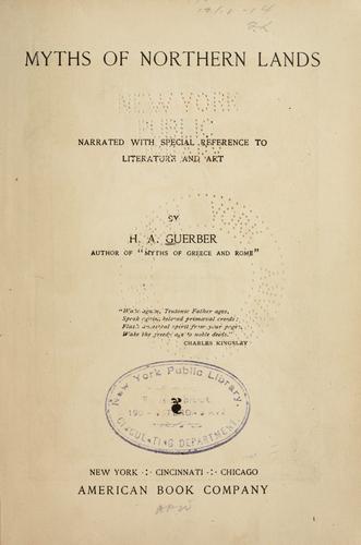 Myths of northern lands