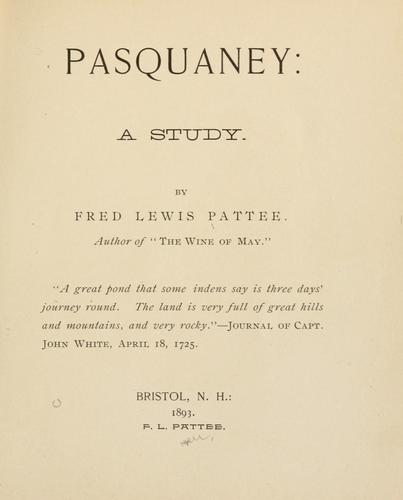 Pasquaney