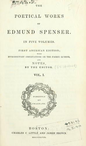 Poetical works