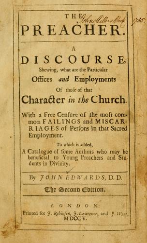 The preacher