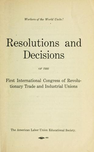 The Red labor International