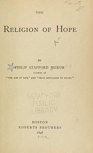 The religion of hope
