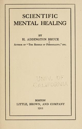 Scientific mental healing