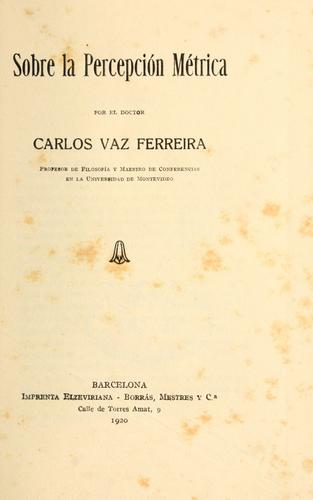 Sobre la percepción métrica