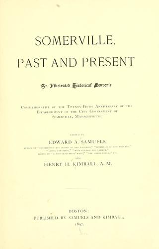 Somerville, past and present