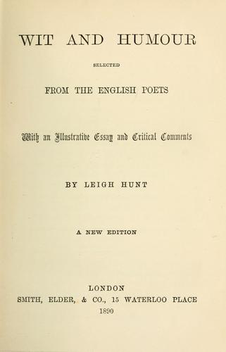 Wit and humour